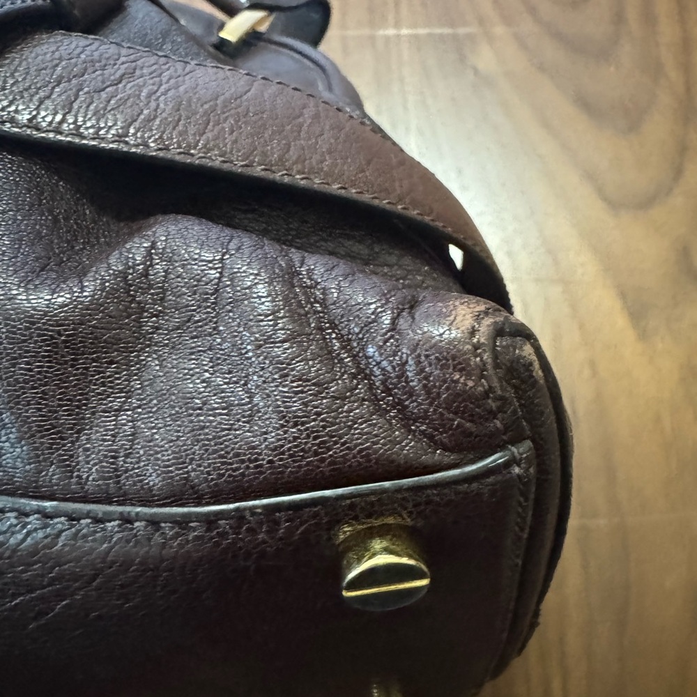 Vintage Michael Kors Sutton Large Belted Satchel - Picture 3 of 7